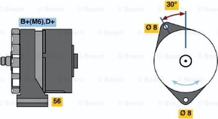 BOSCH 0 120 489 030 - Alternatore www.autoricambi360.it