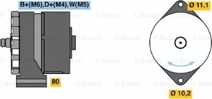 BOSCH 0 986 034 210 - Alternatore www.autoricambi360.it