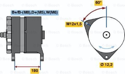 BOSCH 0 120 689 557 - Alternatore www.autoricambi360.it