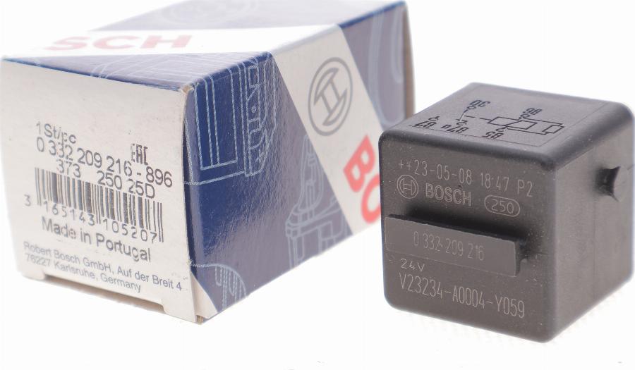BOSCH 0 332 209 216 - Relè, Avvisatore acustico / Clacson www.autoricambi360.it