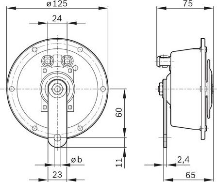 BOSCH 0 320 226 008 - Clacson www.autoricambi360.it