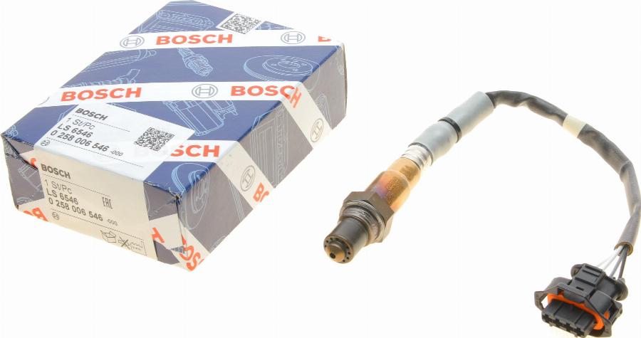BOSCH 0 258 006 546 - Sonda lambda www.autoricambi360.it