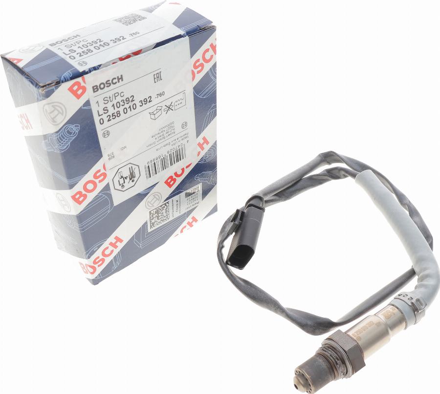 BOSCH 0 258 010 392 - Sonda lambda www.autoricambi360.it