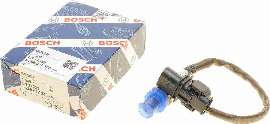 BOSCH 0 258 017 339 - Sonda lambda www.autoricambi360.it