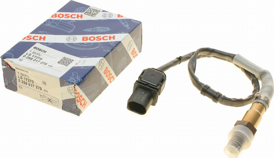 BOSCH 0 258 017 270 - Sonda lambda www.autoricambi360.it