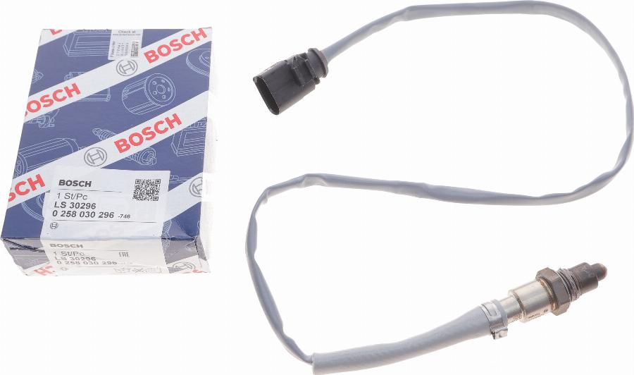 BOSCH 0 258 030 296 - Sonda lambda www.autoricambi360.it