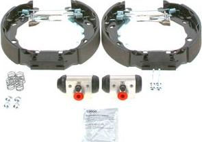 BOSCH 0 204 114 686 - Kit ganasce freno www.autoricambi360.it