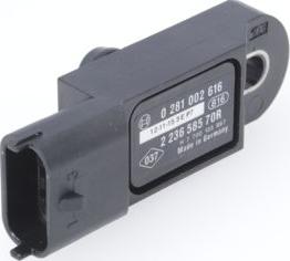 BOSCH 0 281 002 616 - Sensore, Pressione alimentazione www.autoricambi360.it