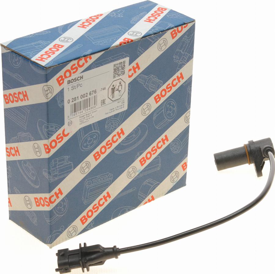 BOSCH 0 281 002 676 - Sensore, Posizione albero a camme www.autoricambi360.it