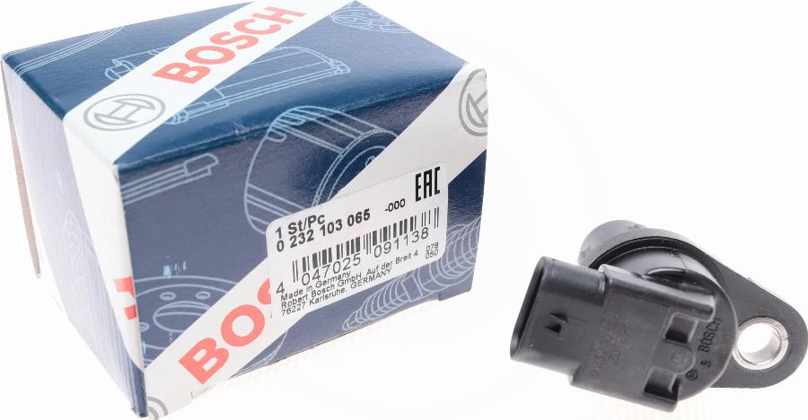 BOSCH 0 232 103 065 - Sensore, Posizione albero a camme www.autoricambi360.it