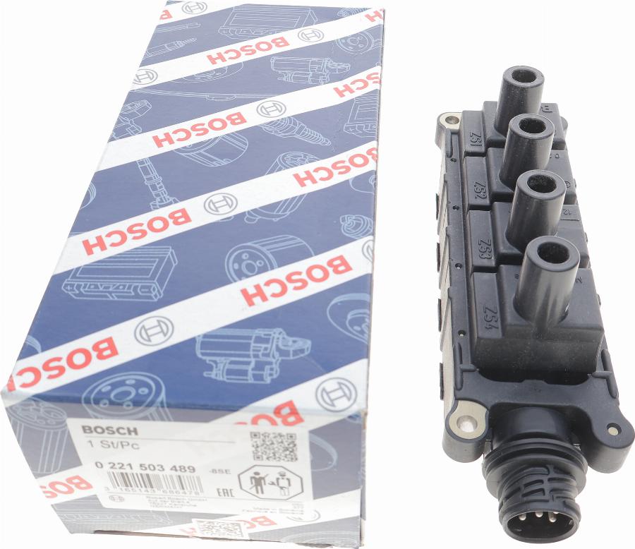 BOSCH 0 221 503 489 - Bobina d'accensione www.autoricambi360.it