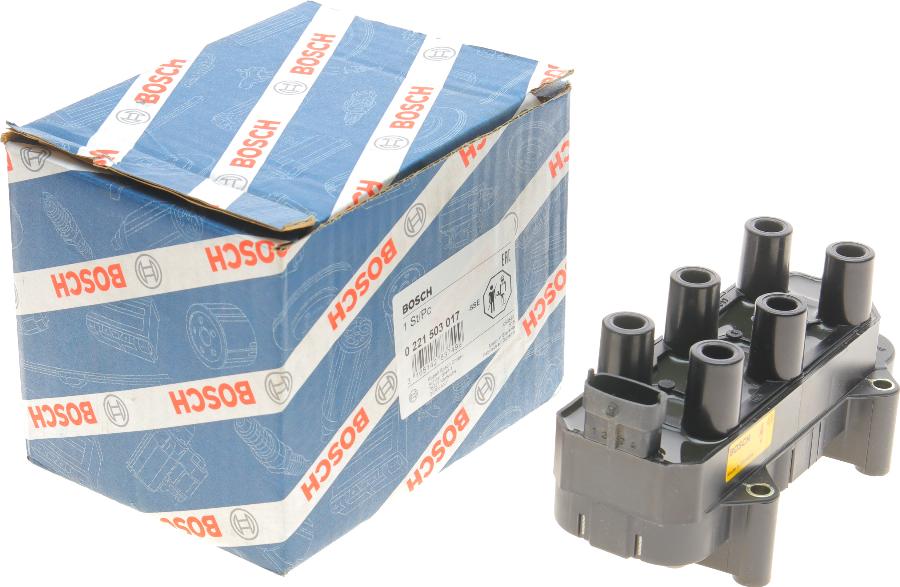 BOSCH 0 221 503 017 - Bobina d'accensione www.autoricambi360.it
