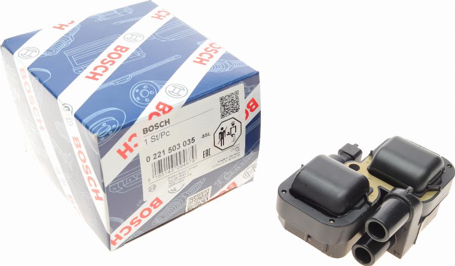 BOSCH 0 221 503 035 - Bobina d'accensione www.autoricambi360.it