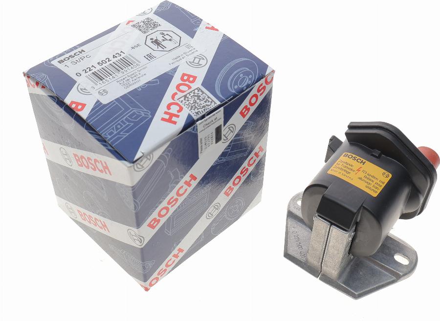 BOSCH 0 221 502 431 - Bobina d'accensione www.autoricambi360.it