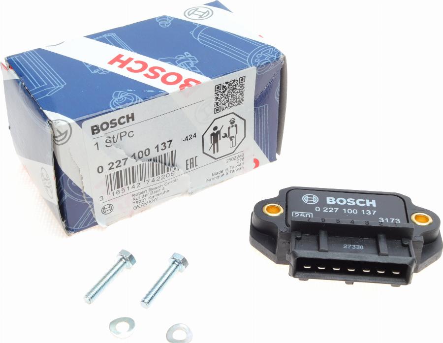 BOSCH 0 227 100 137 - Centralina controllo, Impianto d'accensione www.autoricambi360.it