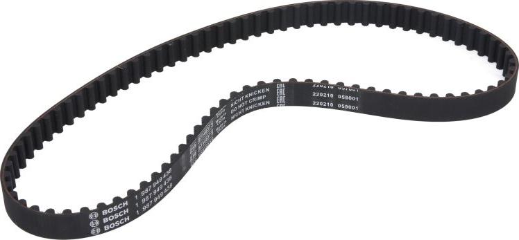 BOSCH 1 987 949 438 - Cinghia dentata www.autoricambi360.it