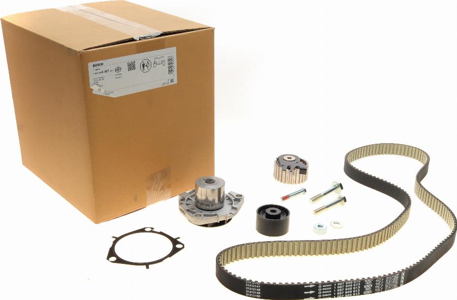 BOSCH 1 987 946 457 - Pompa acqua + Kit cinghie dentate www.autoricambi360.it