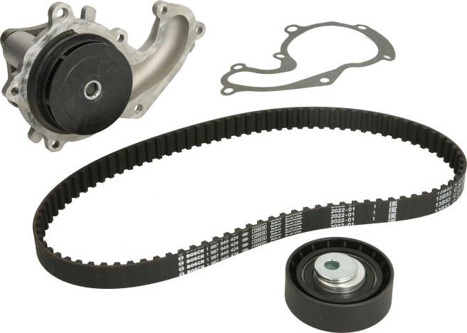 BOSCH 1 987 946 462 - Pompa acqua + Kit cinghie dentate www.autoricambi360.it