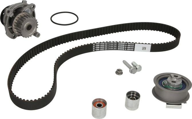 BOSCH 1 987 946 407 - Pompa acqua + Kit cinghie dentate www.autoricambi360.it