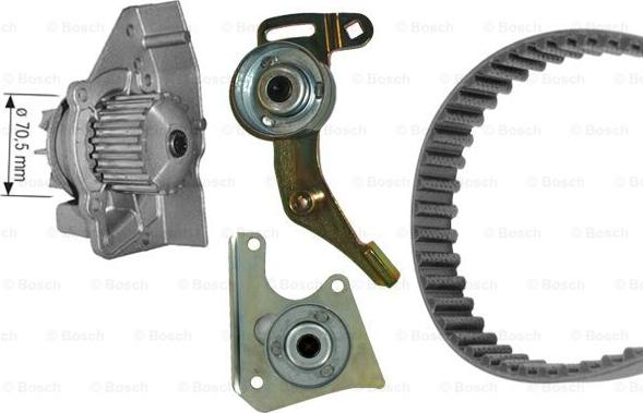 BOSCH 1 987 946 436 - Pompa acqua + Kit cinghie dentate www.autoricambi360.it