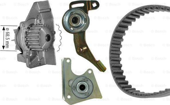 BOSCH 1 987 946 437 - Pompa acqua + Kit cinghie dentate www.autoricambi360.it