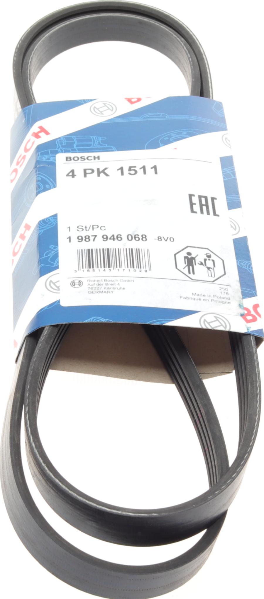 BOSCH 1 987 946 068 - Cinghia Poly-V www.autoricambi360.it