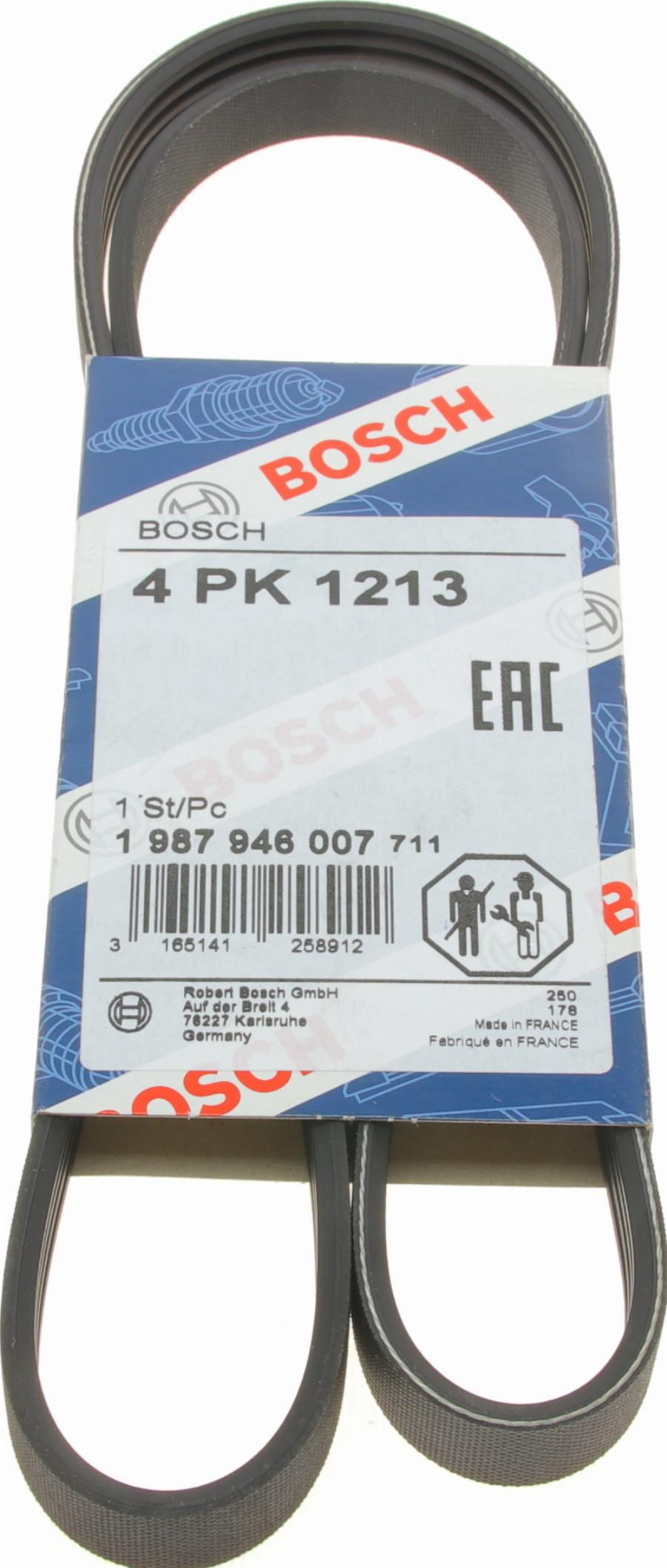 BOSCH 1 987 946 007 - Cinghia Poly-V www.autoricambi360.it