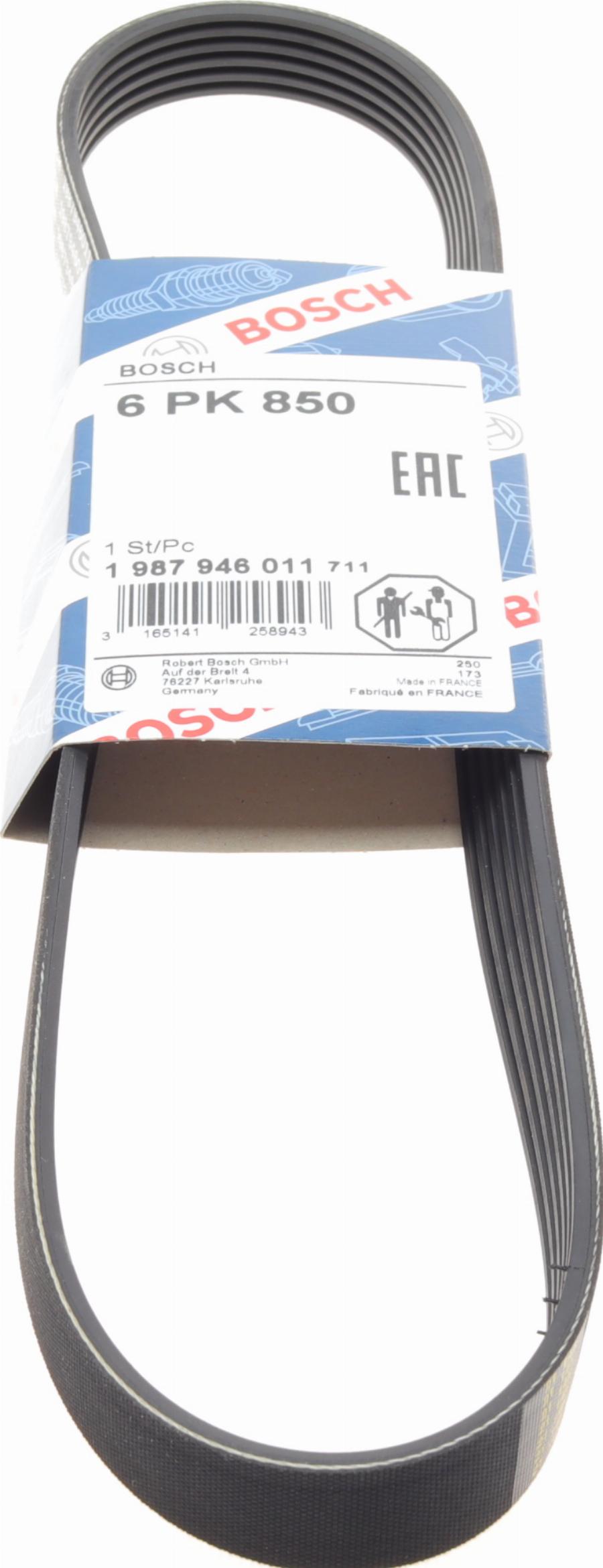 BOSCH 1 987 946 011 - Cinghia Poly-V www.autoricambi360.it