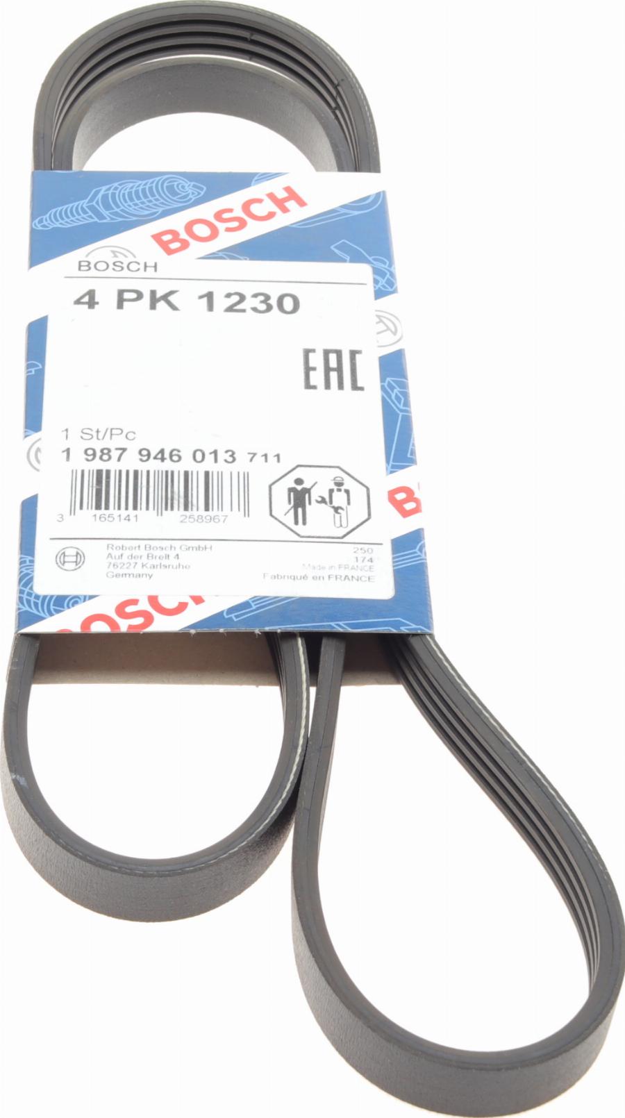 BOSCH 1 987 946 013 - Cinghia Poly-V www.autoricambi360.it