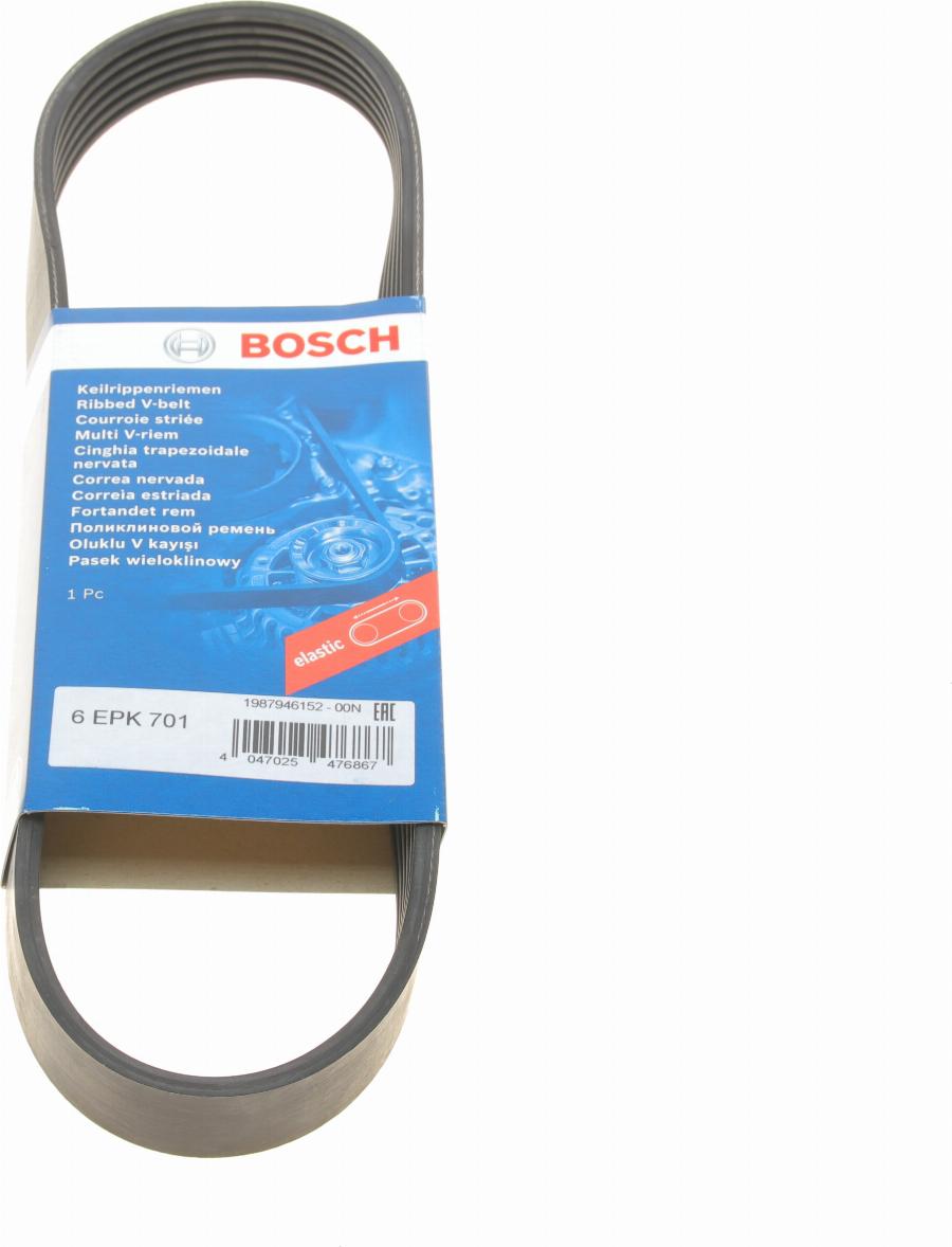 BOSCH 1 987 946 152 - Cinghia Poly-V www.autoricambi360.it