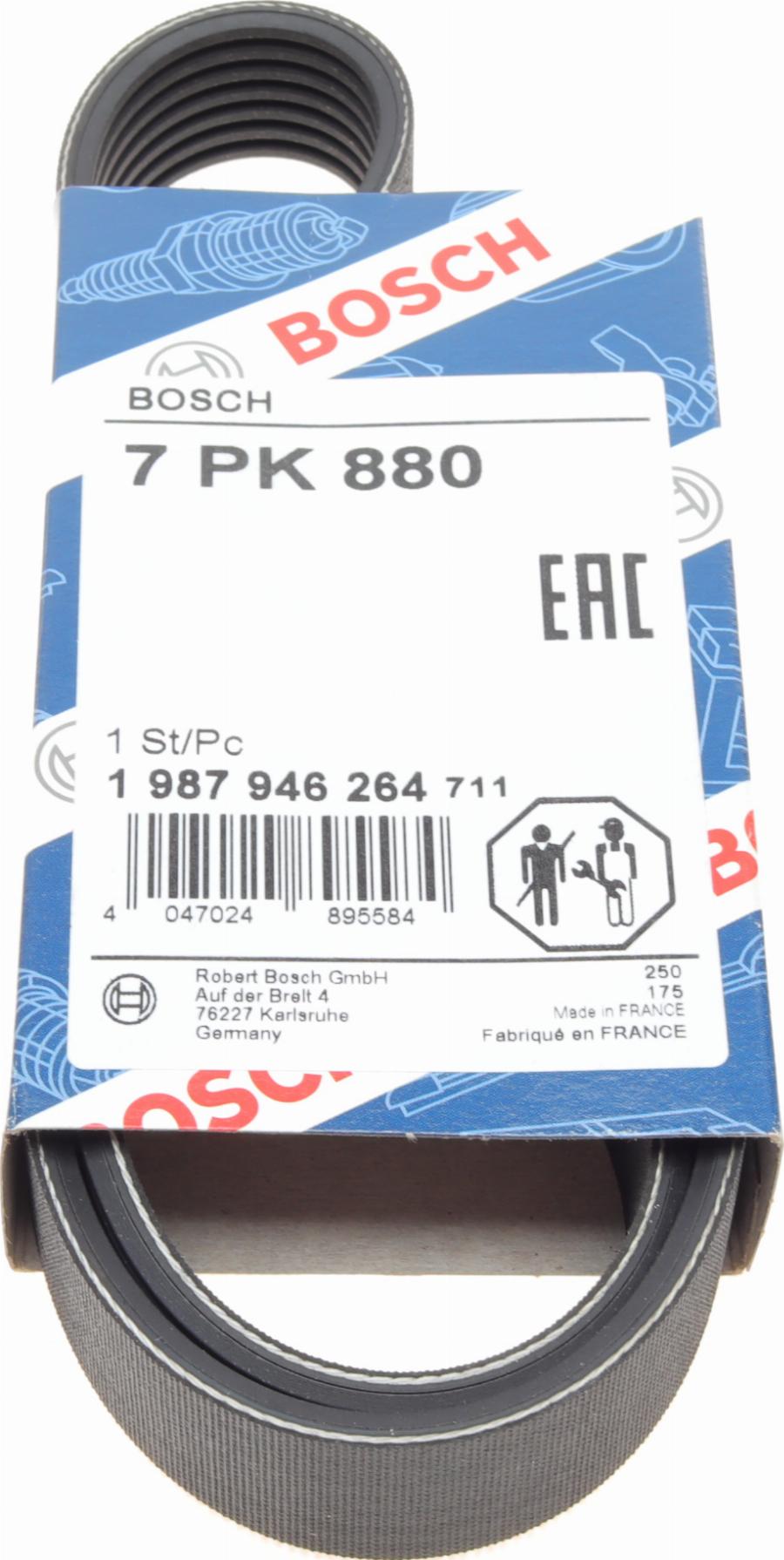 BOSCH 1 987 946 264 - Cinghia Poly-V www.autoricambi360.it