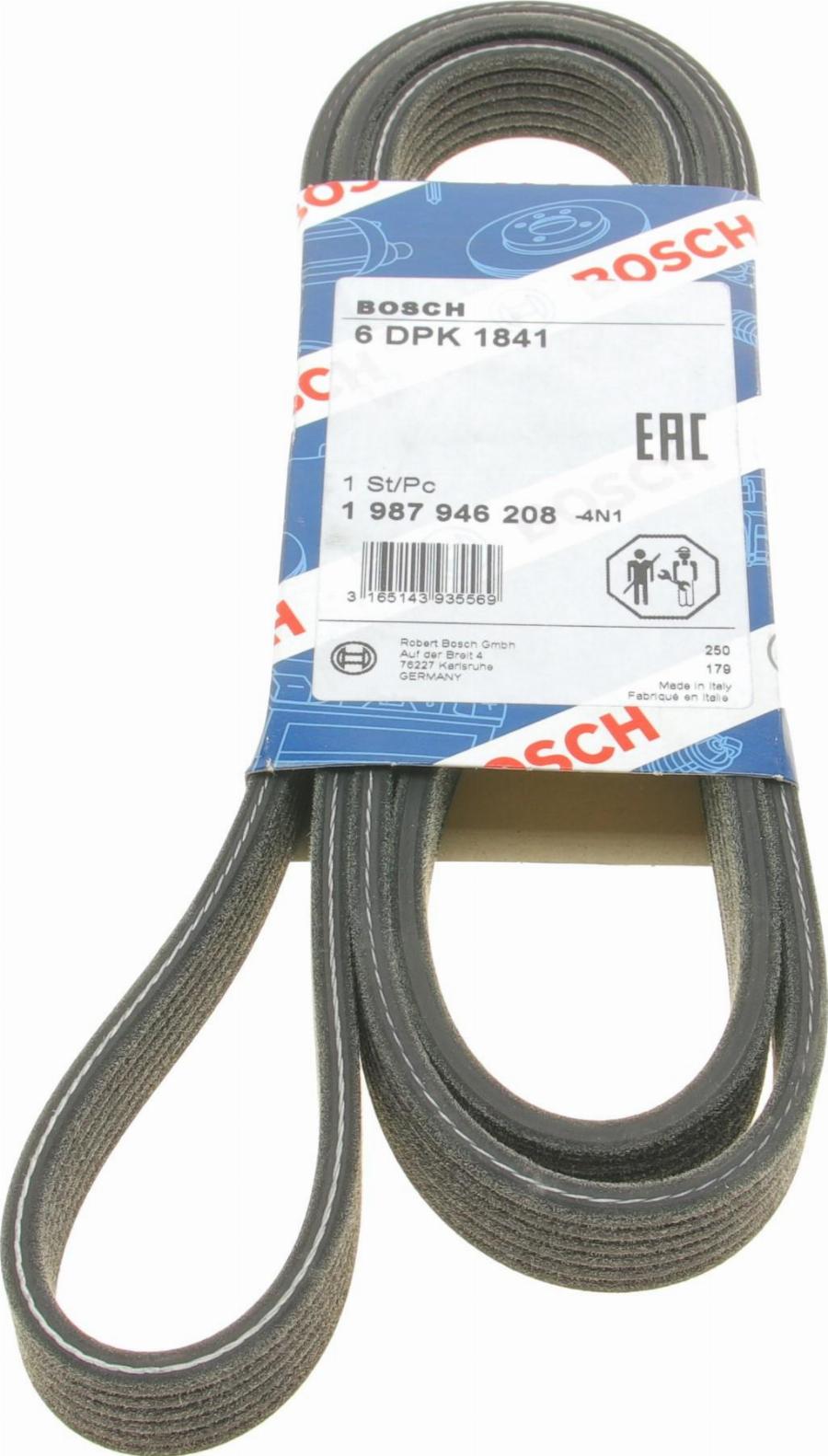 BOSCH 1 987 946 208 - Cinghia Poly-V www.autoricambi360.it