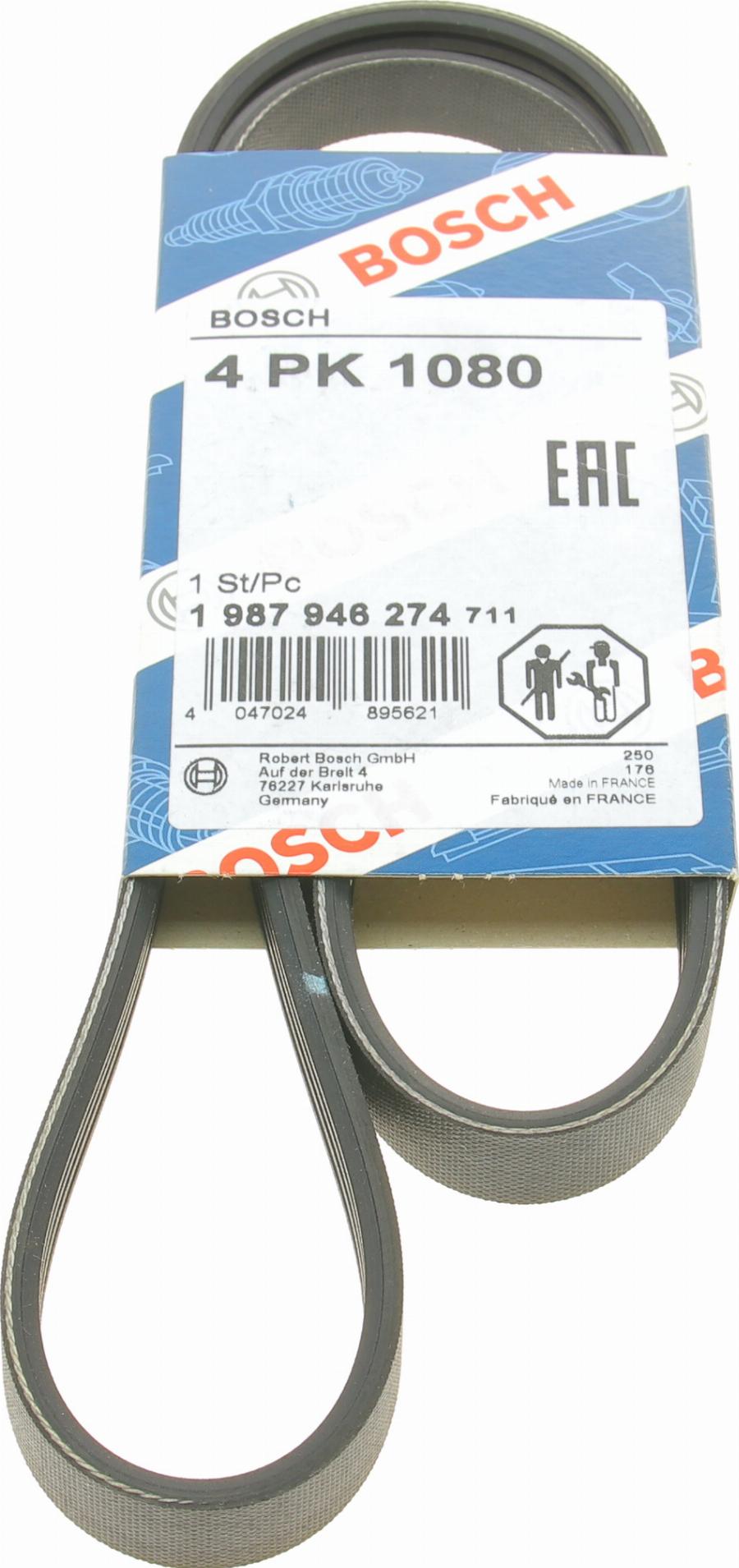 BOSCH 1 987 946 274 - Cinghia Poly-V www.autoricambi360.it
