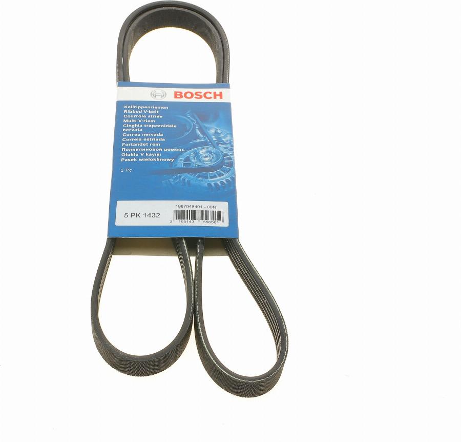 BOSCH 1 987 948 491 - Cinghia Poly-V www.autoricambi360.it