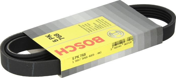 BOSCH 1 987 948 489 - Cinghia Poly-V www.autoricambi360.it
