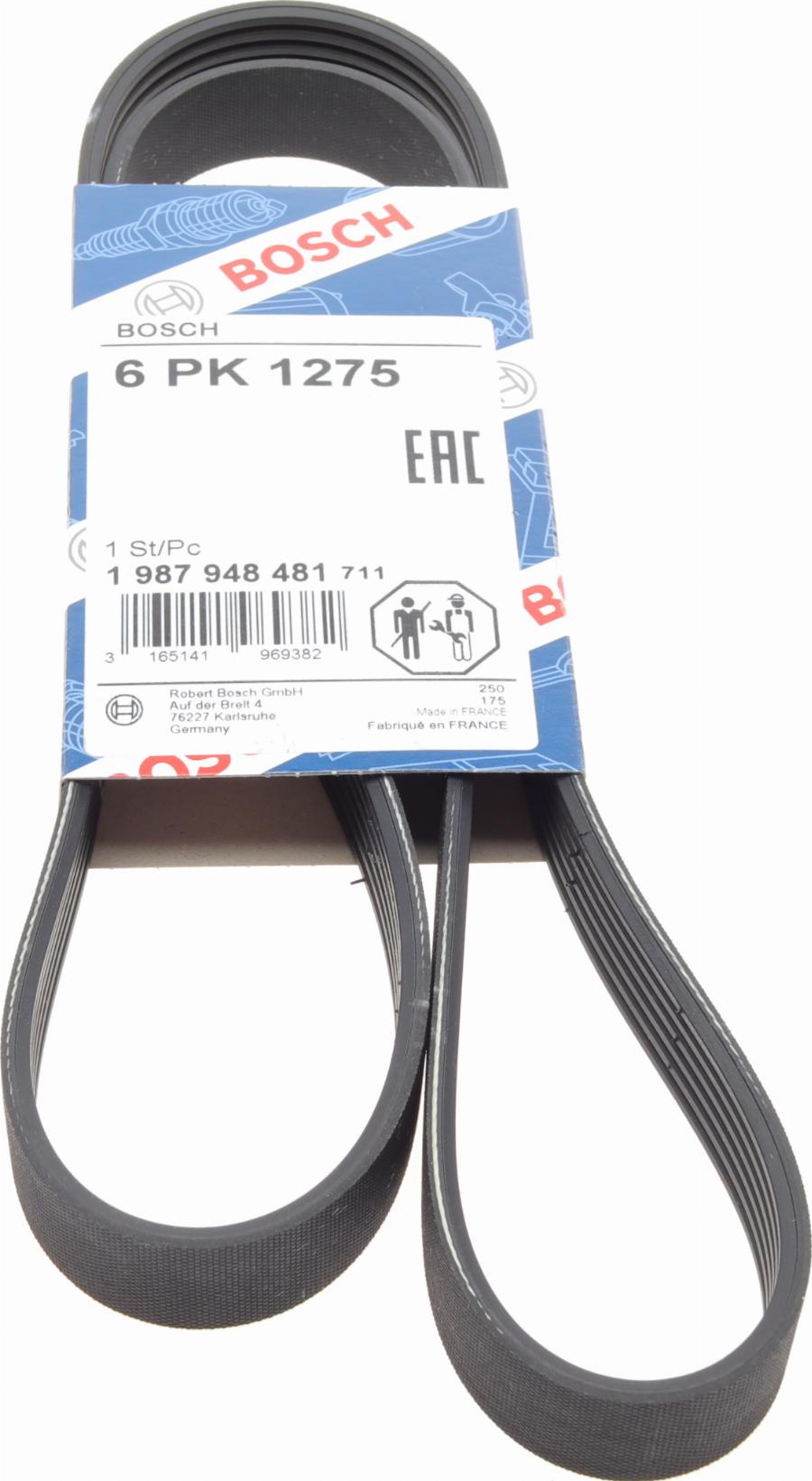 BOSCH 1 987 948 481 - Cinghia Poly-V www.autoricambi360.it