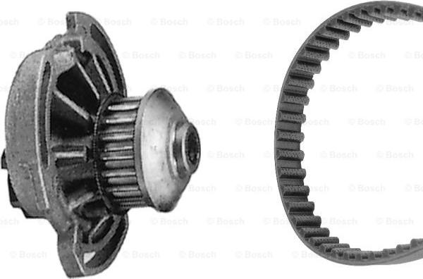 BOSCH 1 987 948 502 - Pompa acqua + Kit cinghie dentate www.autoricambi360.it