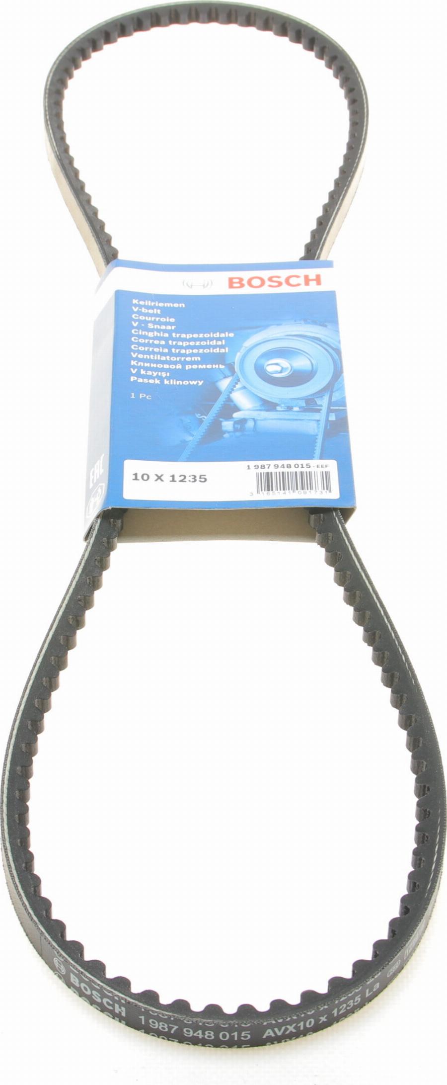 BOSCH 1 987 948 015 - Cinghia trapezoidale www.autoricambi360.it