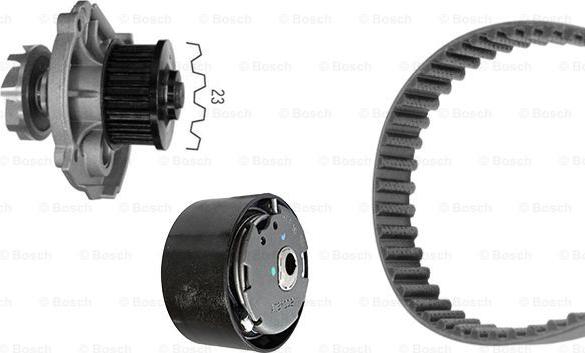 BOSCH 1 987 948 883 - Pompa acqua + Kit cinghie dentate www.autoricambi360.it