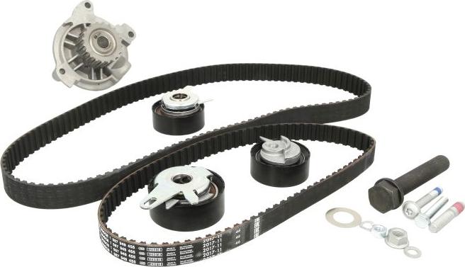 BOSCH 1 987 948 873 - Pompa acqua + Kit cinghie dentate www.autoricambi360.it