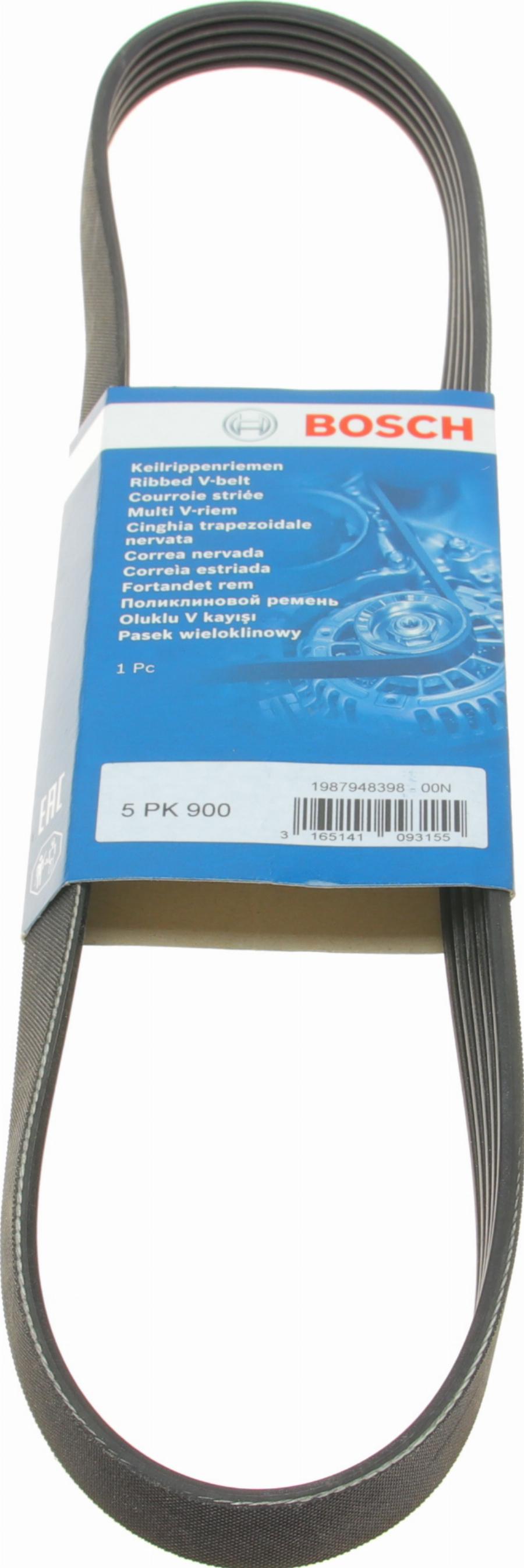 BOSCH 1 987 948 398 - Cinghia Poly-V www.autoricambi360.it