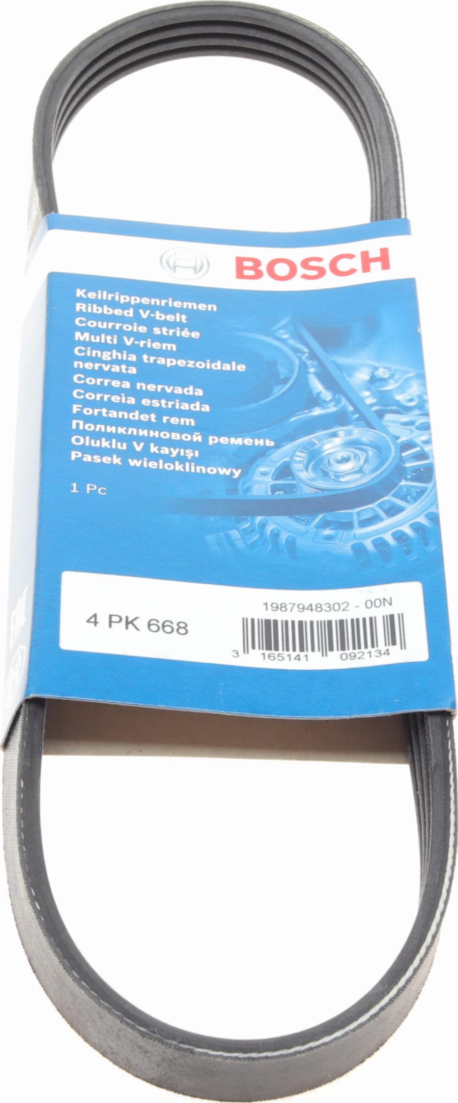 BOSCH 1 987 948 302 - Cinghia Poly-V www.autoricambi360.it