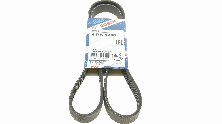 BOSCH 1 987 948 316 - Cinghia Poly-V www.autoricambi360.it
