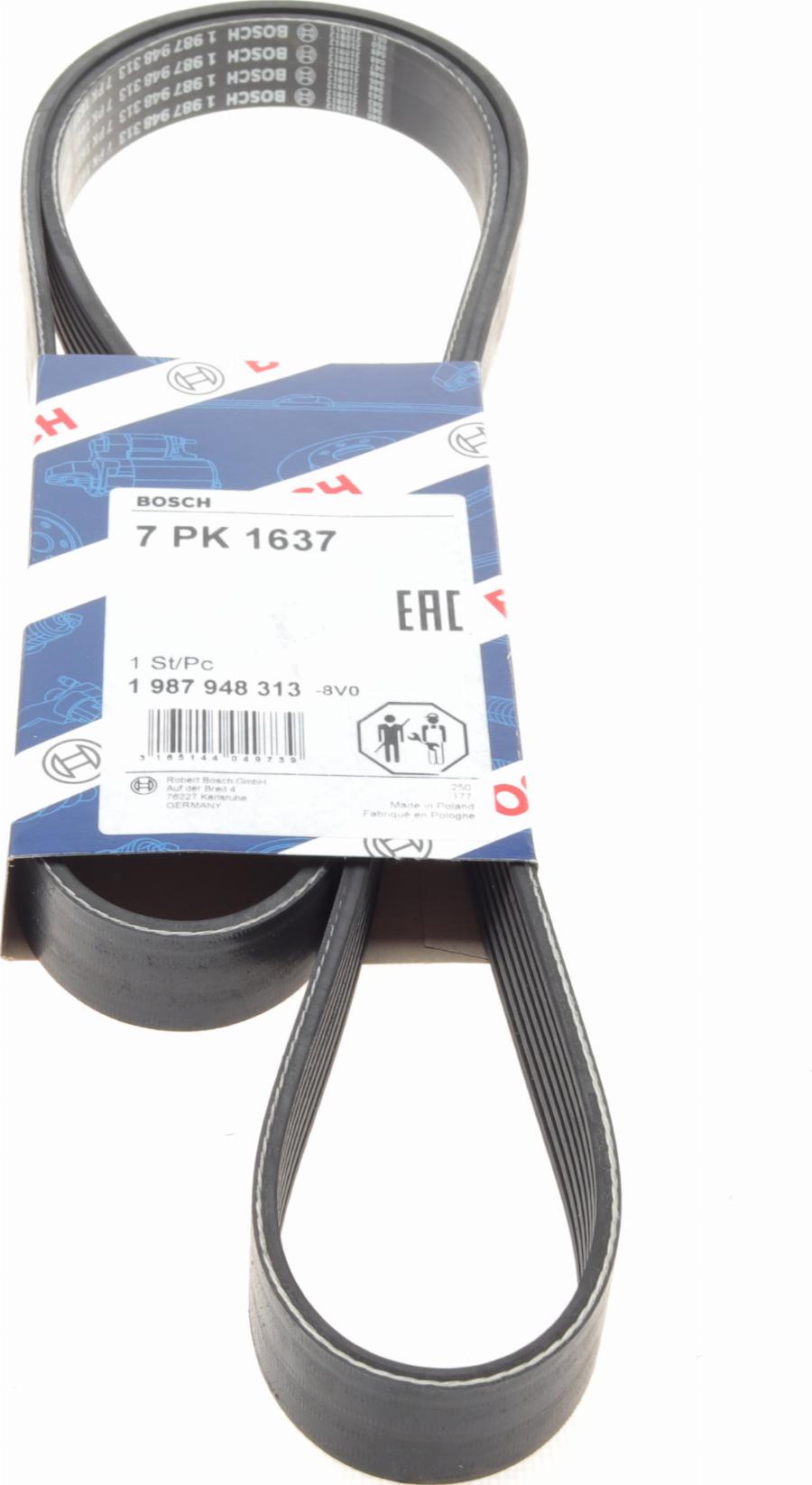 BOSCH 1 987 948 313 - Cinghia Poly-V www.autoricambi360.it
