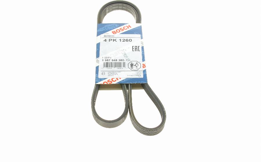 BOSCH 1 987 948 380 - Cinghia Poly-V www.autoricambi360.it