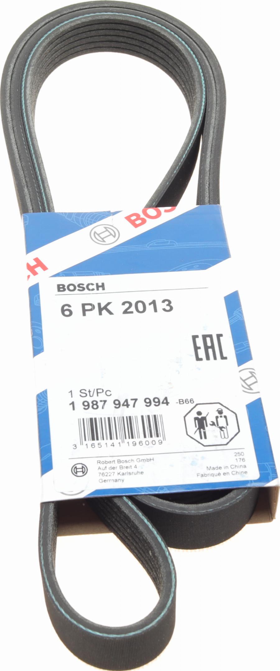 BOSCH 1 987 947 994 - Cinghia Poly-V www.autoricambi360.it
