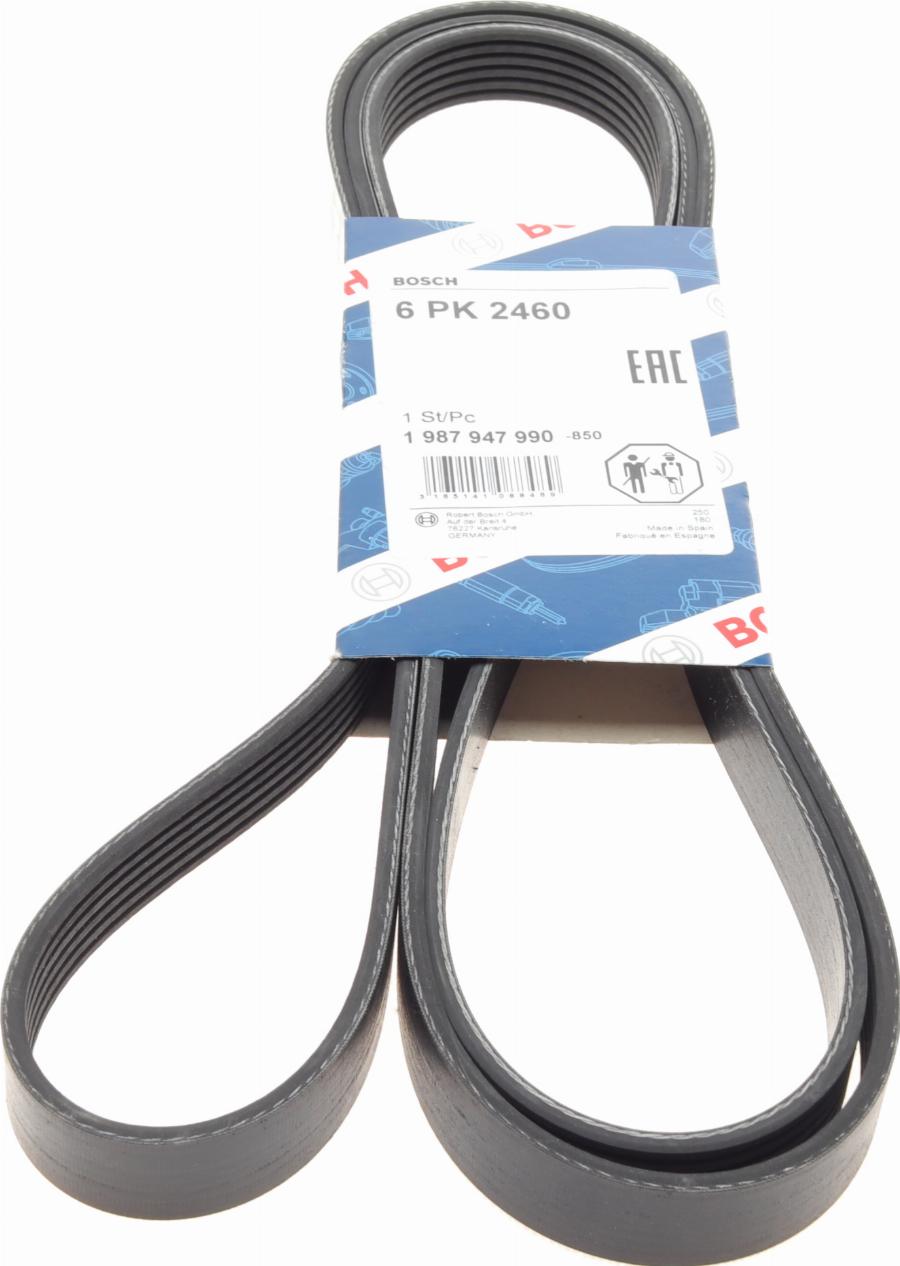 BOSCH 1 987 947 990 - Cinghia Poly-V www.autoricambi360.it