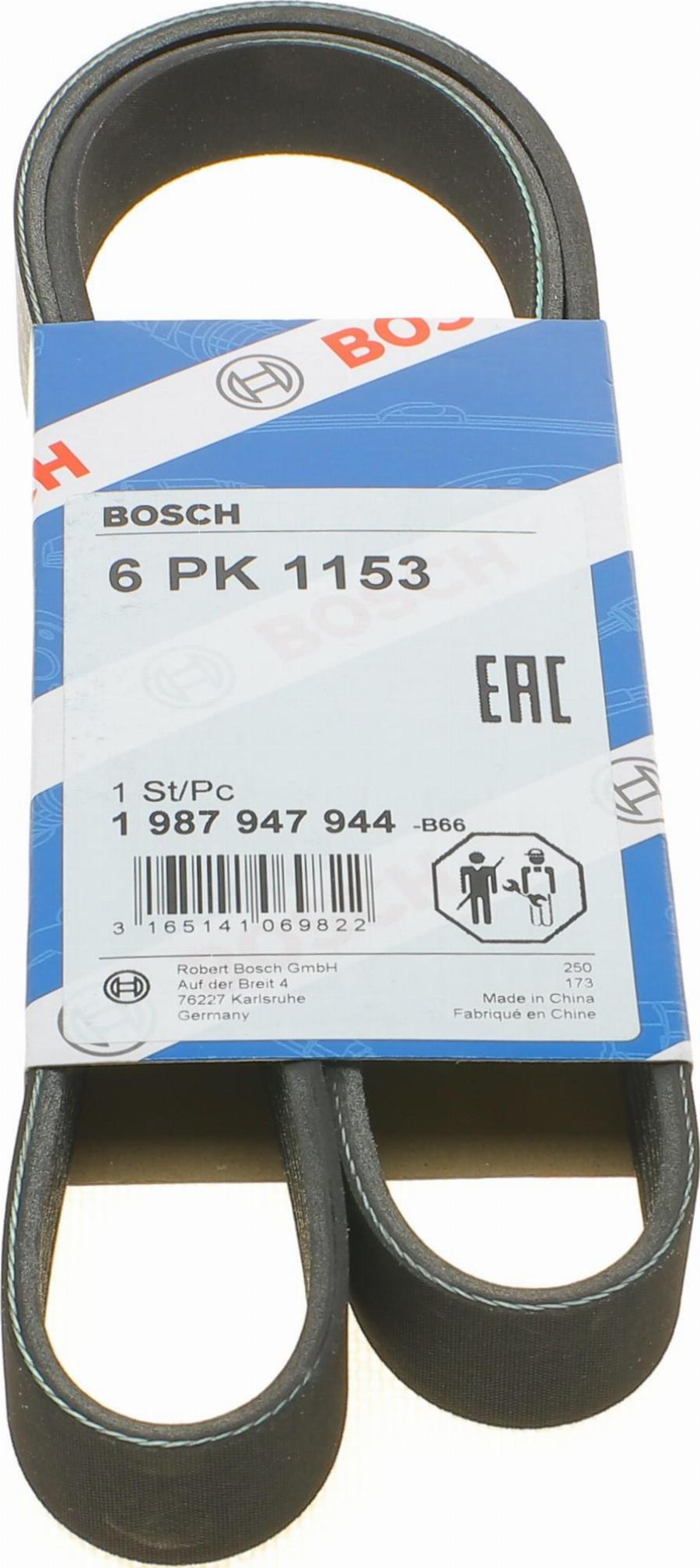 BOSCH 1 987 947 944 - Cinghia Poly-V www.autoricambi360.it