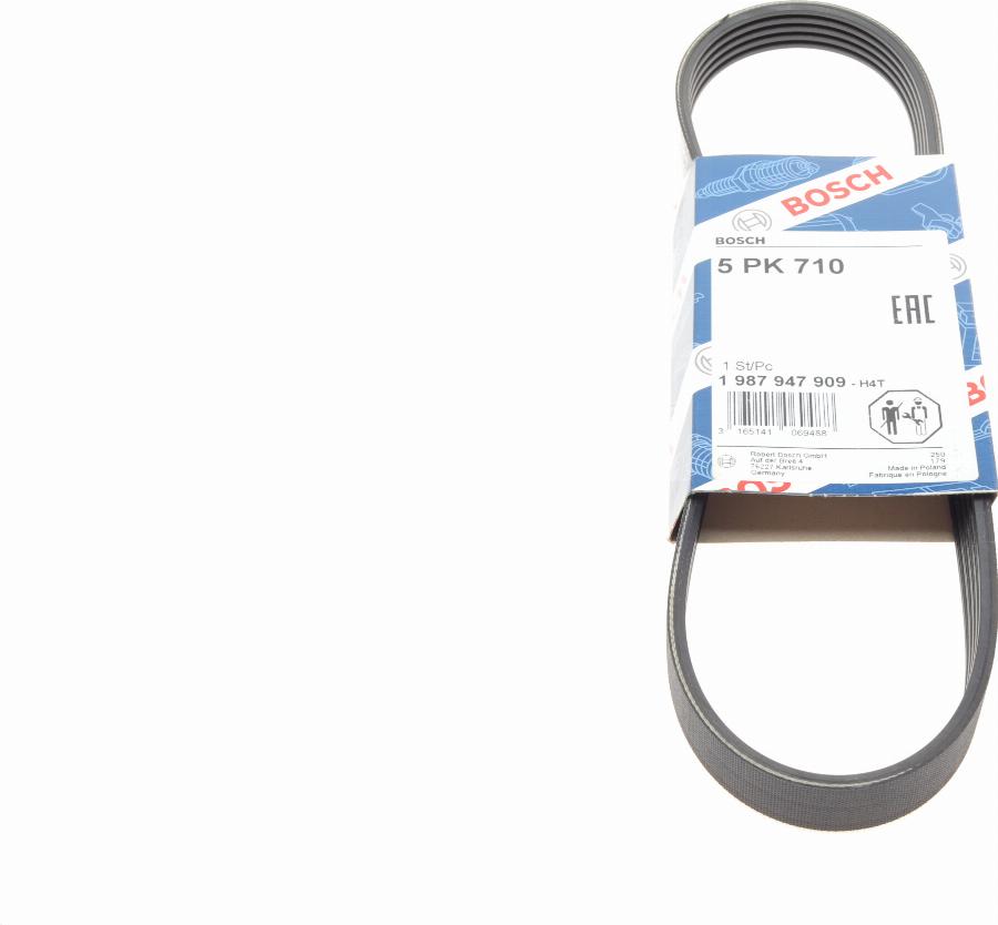 BOSCH 1 987 947 909 - Cinghia Poly-V www.autoricambi360.it