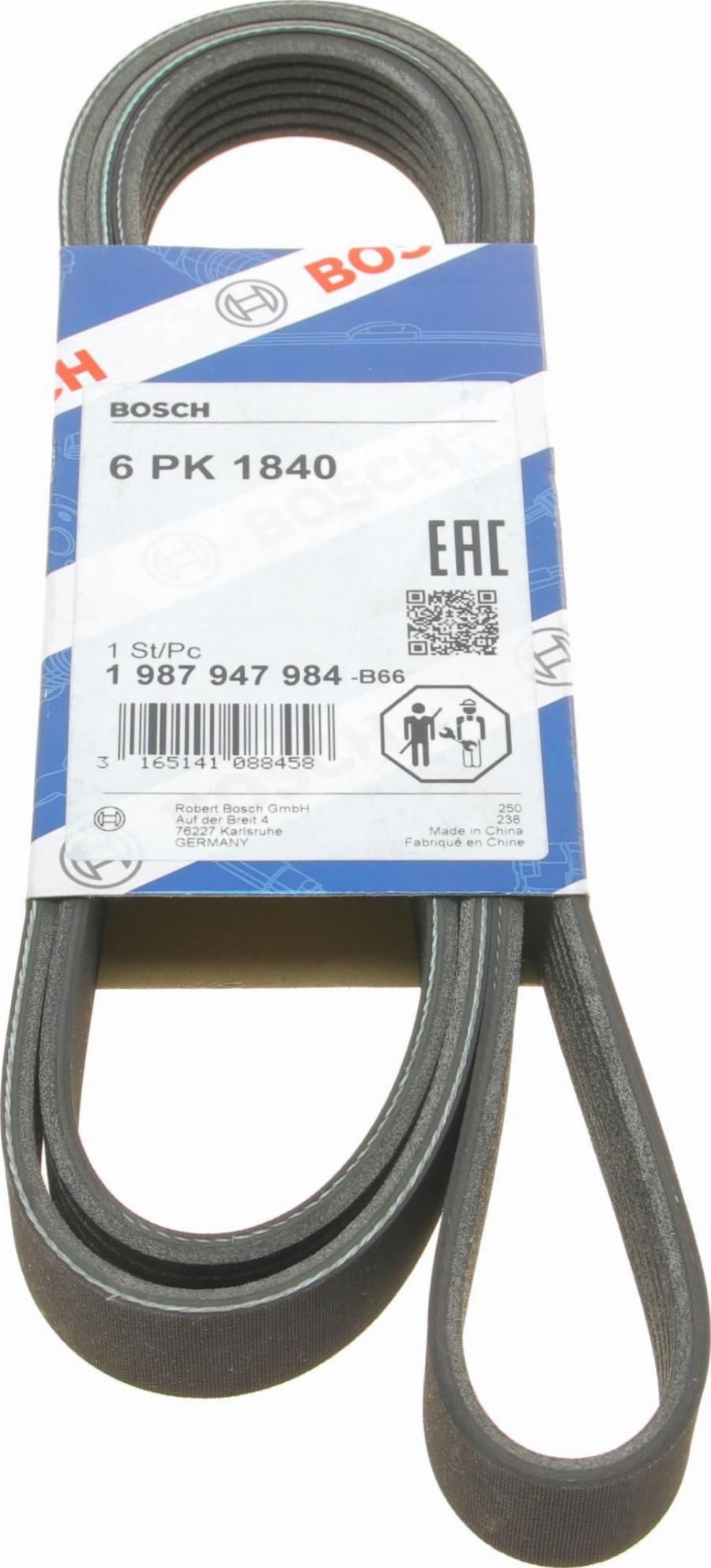 BOSCH 1 987 947 984 - Cinghia Poly-V www.autoricambi360.it